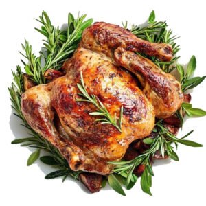 Poulet braisé